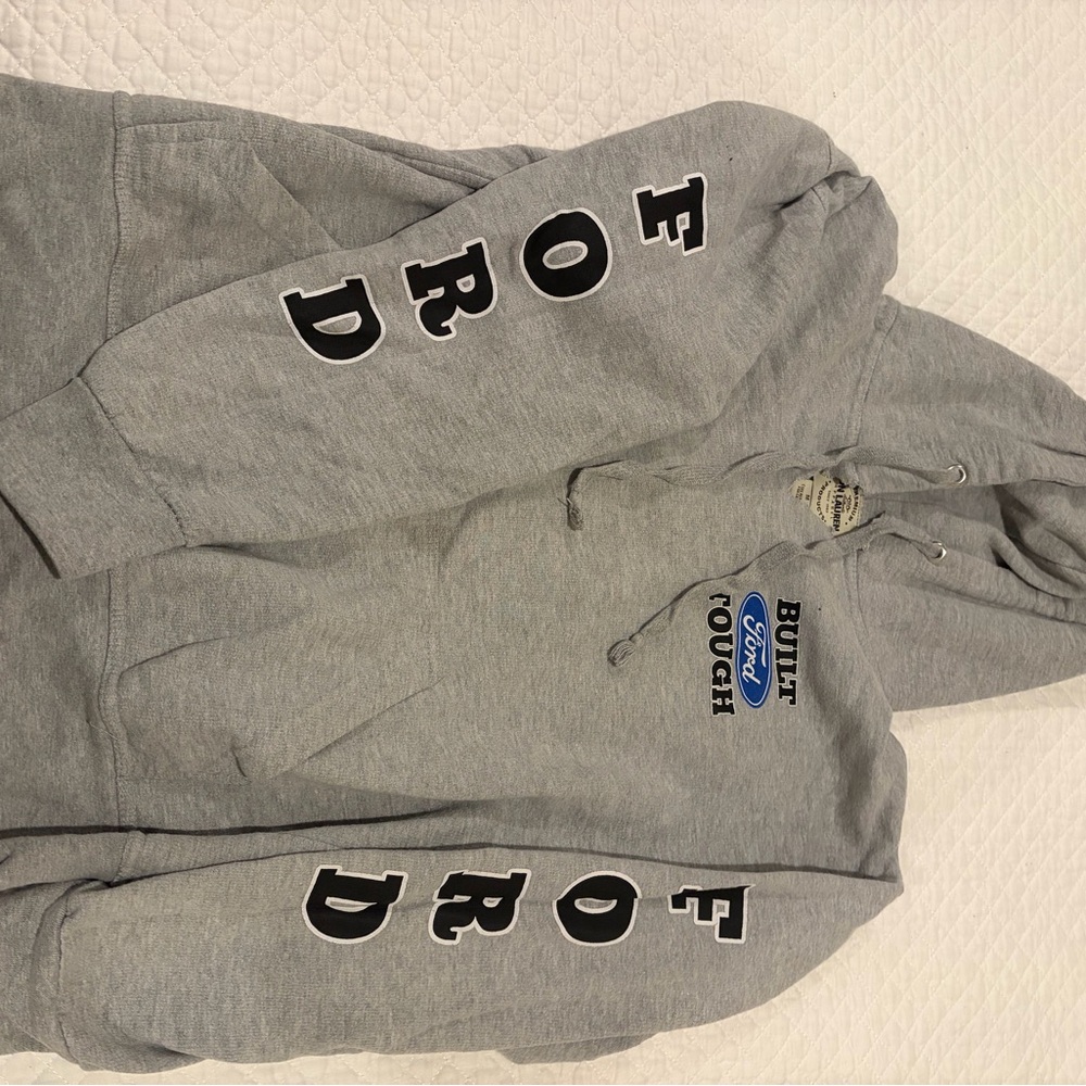 Genuine Merchandise Gray Built Tough Hoodie